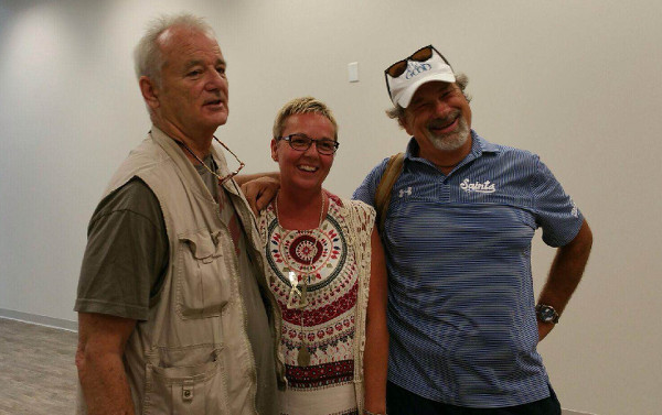 Bill Murray, Winna Bernard & Mike Veeck